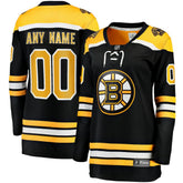 NHL Black Boston Bruins Fanatics Women's Home Breakaway Custom Jersey