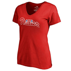 MLB Philadelphia Phillies Women's Team Wordmark T-Shirt