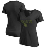 MLB Tampa Bay Rays Women's Camo T-Shirt