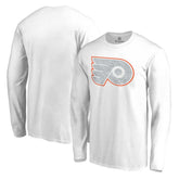 NHL White Philadelphia Flyers White Out Long Sleeve T-Shirt