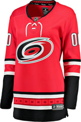NHL Red Carolina Hurricanes Fanatics Women's Alternate Breakaway Custom Jersey