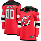 NHL Red New Jersey Devils Fanatics Women's Home Breakaway Custom Jersey