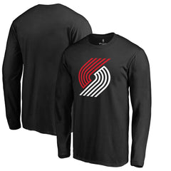NBA Portland Trail Blazers Fresh Primary Logo Long Sleeve T-Shirt