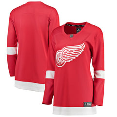 NHL Red Detroit Red Wings Fanatics Women's Home Breakaway Jersey