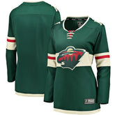 NHL Green Minnesota Wild Fanatics Women's Home Breakaway Jersey