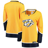 NHL Yellow Nashville Predators Fanatics Women's Home Breakaway Jersey