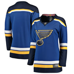 NHL Blue St. Louis Blues Fanatics Women's Home Breakaway Jersey