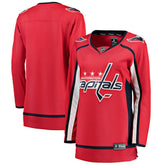 NHL Red Washington Capitals Fanatics Women's Home Breakaway Jersey