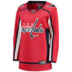 NHL Red Washington Capitals Fanatics Women's Home Breakaway Jersey