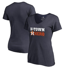 MLB Jose Altuve Houston Astros Women's Player Hometown Collection V-Neck T-Shirt