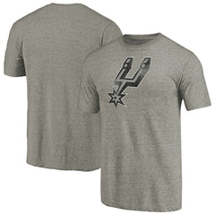 NBA San Antonio Spurs Distressed Team Logo Tri-Blend T-Shirt