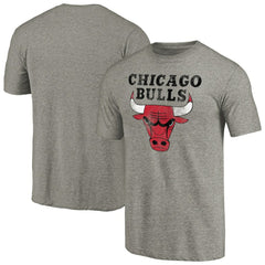 NBA Chicago Bulls Distressed Team Logo Tri-Blend T-Shirt sale