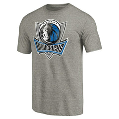 NBA Dallas Mavericks Distressed Team Logo Tri-Blend T-Shirt sale