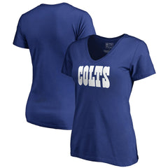 Women's Wordmark V-Neck T-Shirt - Indianapolis Colts