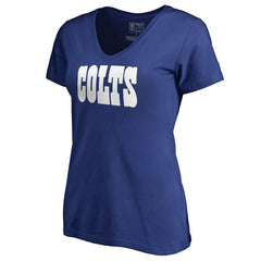 Women's Wordmark V-Neck T-Shirt - Indianapolis Colts