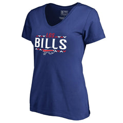 Women's Arriba V-Neck T-Shirt - Buffalo Bills