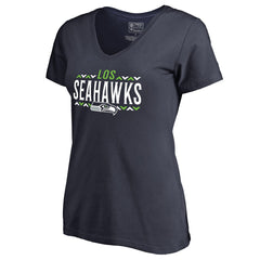 Women's Arriba V-Neck T-Shirt - Seattle Seahawks