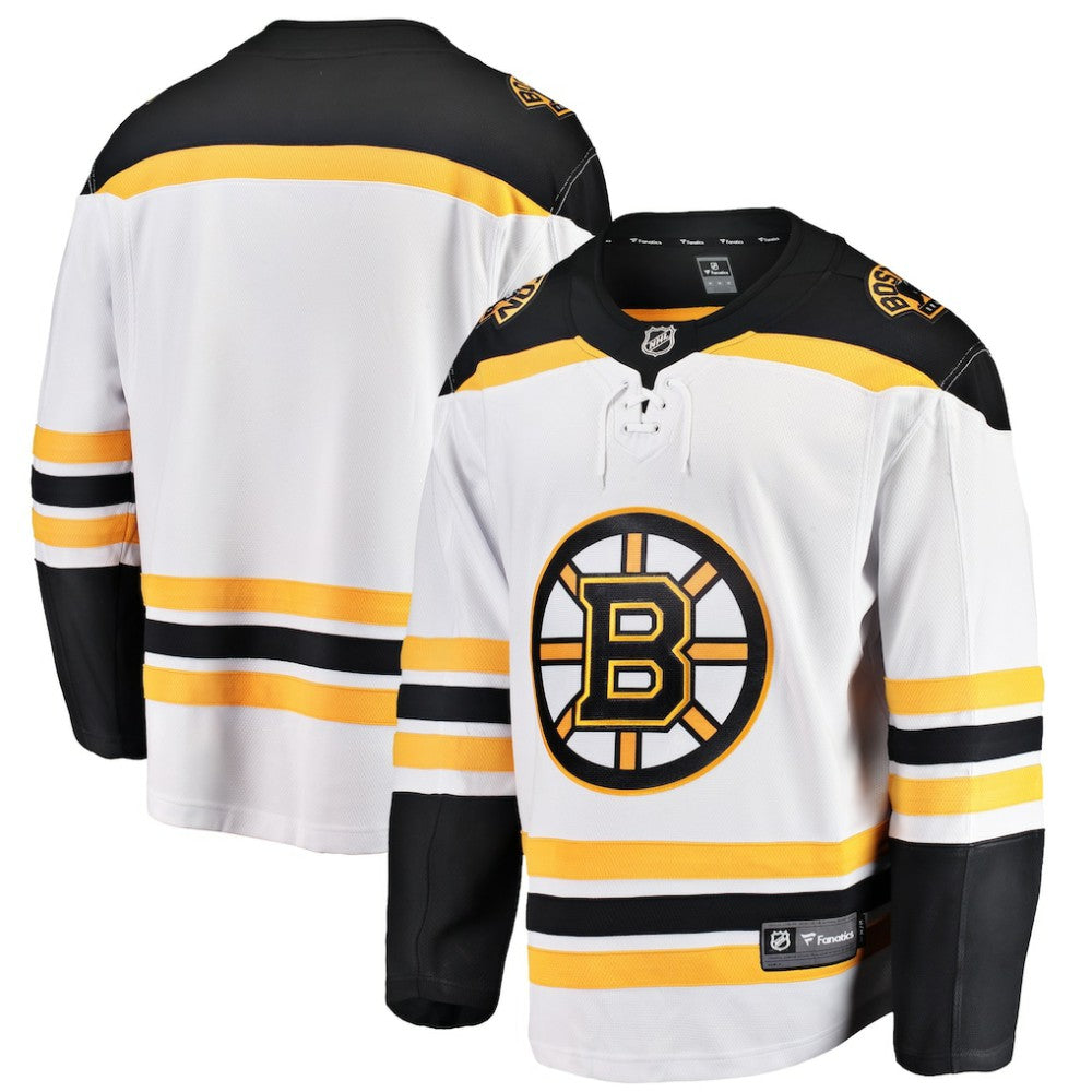 NHL White Boston Bruins Fanatics Breakaway Away Jersey