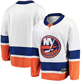 NHL White New York Islanders Fanatics Breakaway Away Jersey