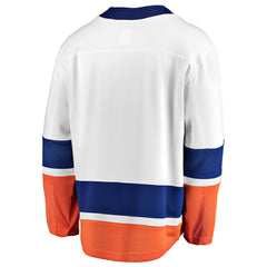 NHL White New York Islanders Fanatics Breakaway Away Jersey