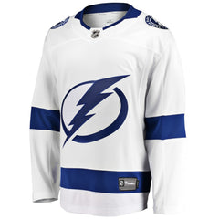NHL White Tampa Bay Lightning Fanatics Breakaway Away Jersey