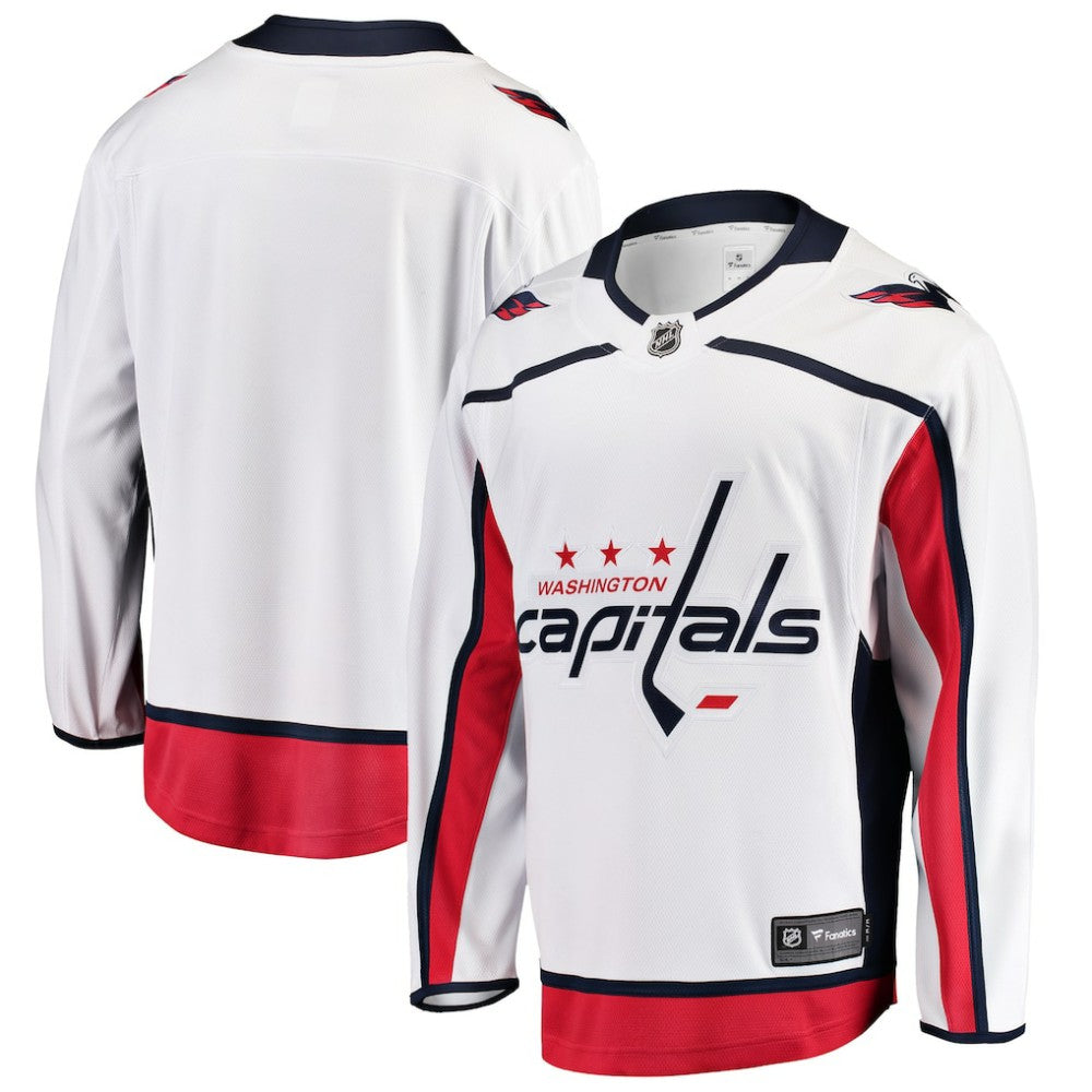 NHL White Washington Capitals Fanatics Breakaway Away Jersey