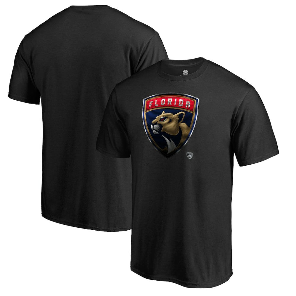 NHL Black Florida Panthers Midnight Mascot T-Shirt