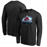 NHL Black Colorado Avalanche Midnight Mascot Long Sleeve T-Shirt