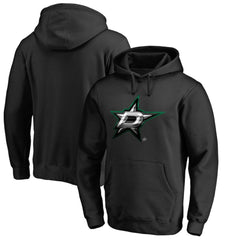 NHL Black Dallas Stars Midnight Mascot Pullover Hoodie