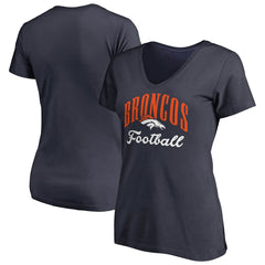 Women's Victory Script V-Neck T-Shirt - Denver Broncos
