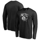 NBA Brooklyn Nets Splatter Logo Long Sleeve T-Shirt