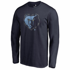 NBA Memphis Grizzlies Splatter Logo Long Sleeve T-Shirt