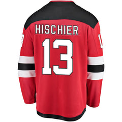 NHL Red Nico Hischier New Jersey Devils Fanatics Youth Home Breakaway Player Jersey
