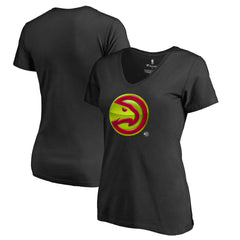 NBA Atlanta Hawks Women's Midnight Mascot V-Neck T-Shirt