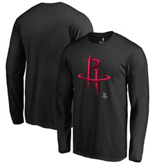 NBA Houston Rockets Midnight Mascot Long Sleeve T-Shirt