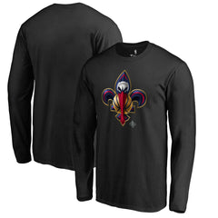 NBA New Orleans Pelicans Midnight Mascot Long Sleeve T-Shirt
