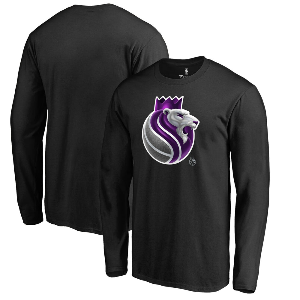 NBA Sacramento Kings Midnight Mascot Long Sleeve T-Shirt