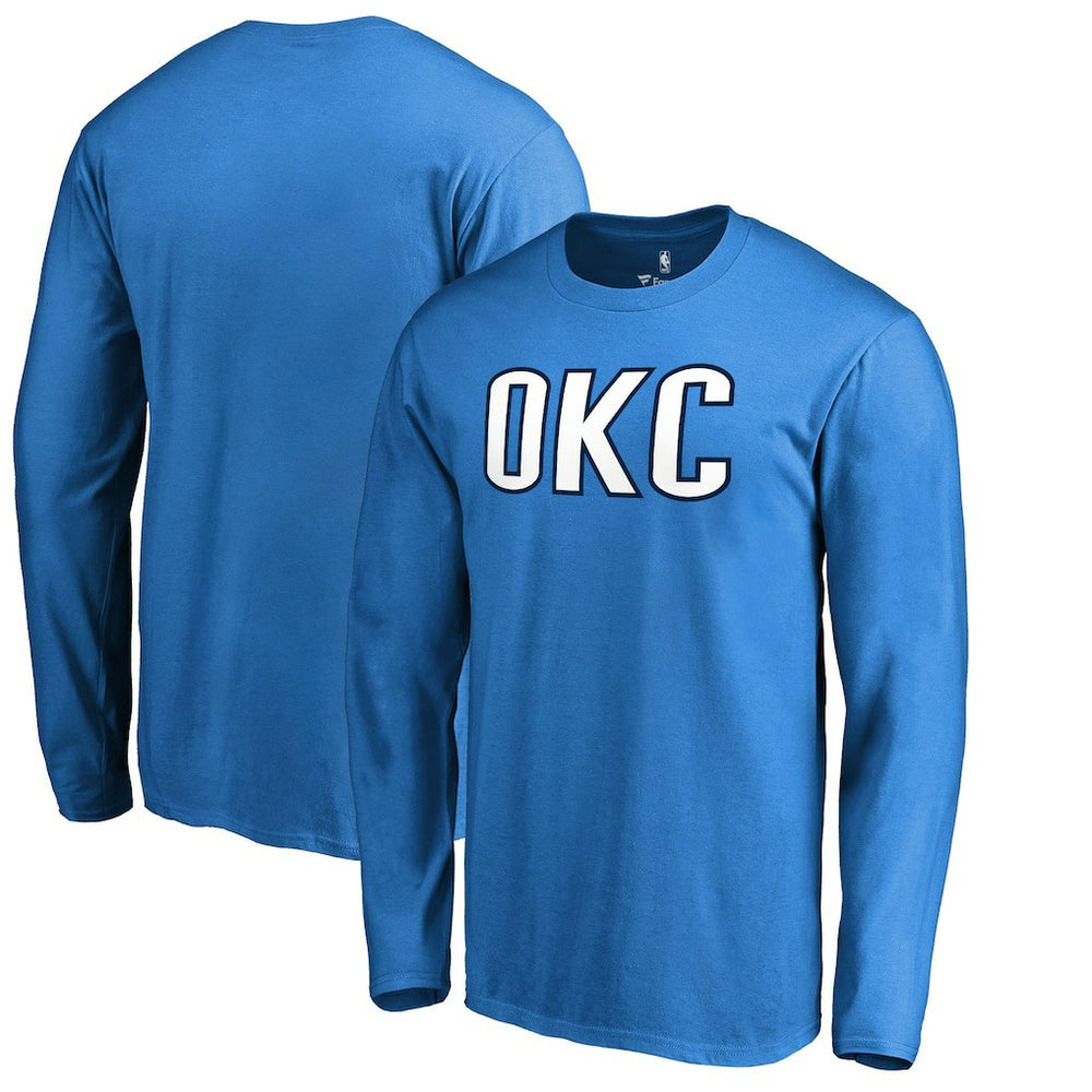 NBA Oklahoma City Thunder Alternate Logo Long Sleeve T-Shirt