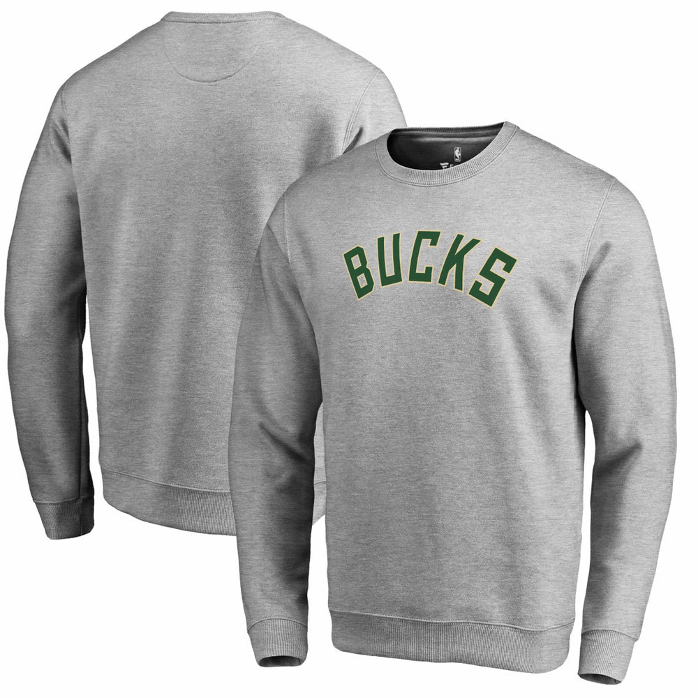 NBA Milwaukee Bucks Wordmark Pullover Sweatshirt