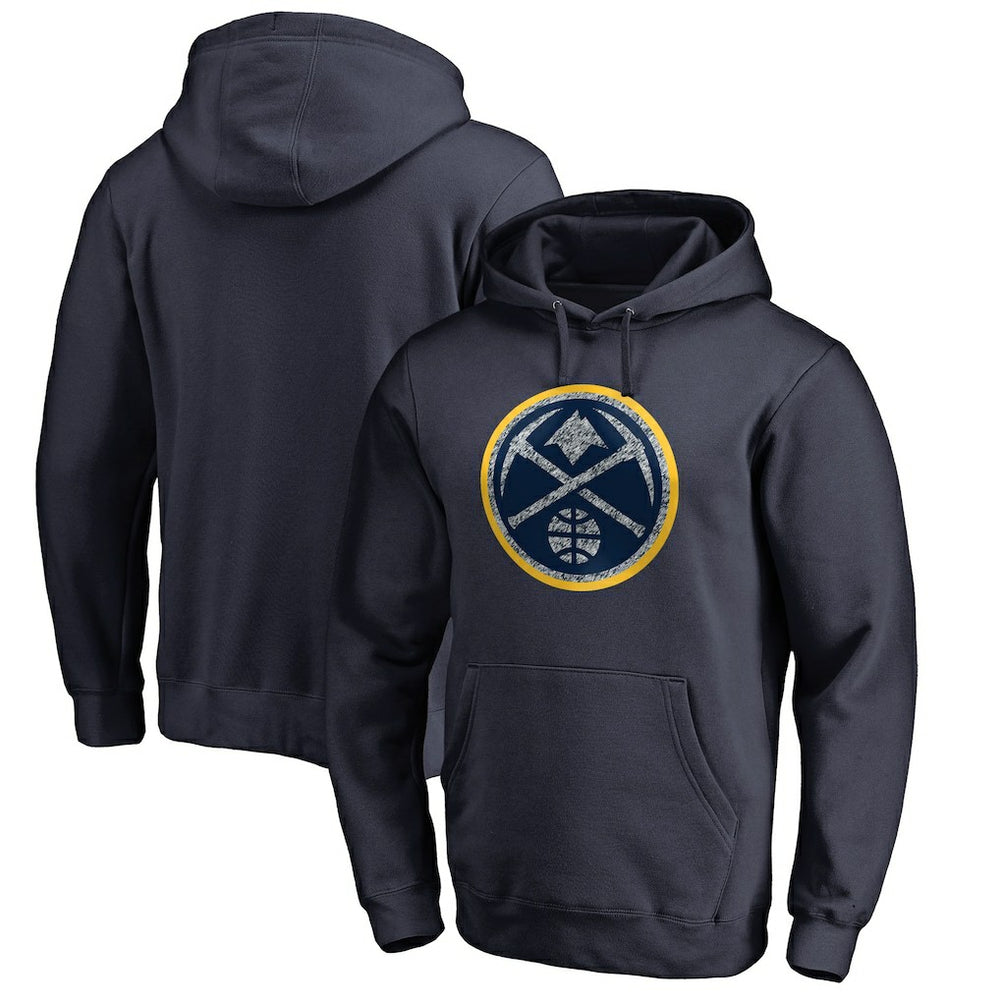 NBA Denver Nuggets Static Logo Pullover Hoodie sale