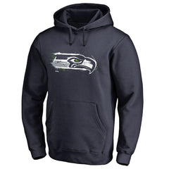 Splatter Logo Pullover Hoodie - Seattle Seahawks