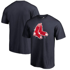 MLB Boston Red Sox Splatter Logo T-Shirt