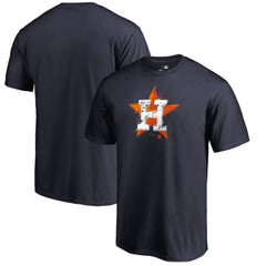 MLB Houston Astros Splatter Logo T-Shirt