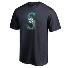 MLB Seattle Mariners Splatter Logo T-Shirt