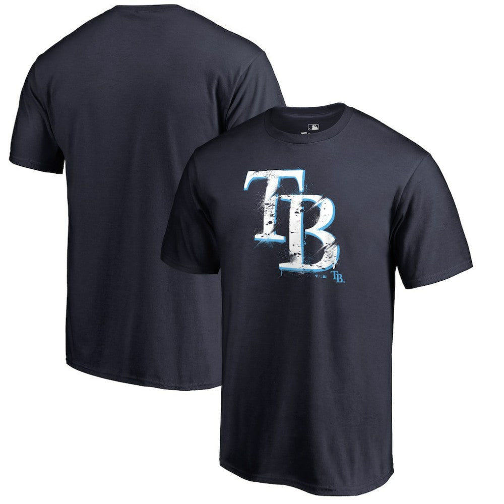 MLB Tampa Bay Rays Splatter Logo T-Shirt