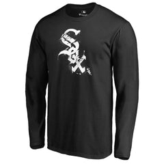 MLB Chicago White Sox Splatter Logo Long Sleeve T-Shirt