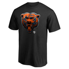 Personalized Midnight Mascot T-Shirt - Chicago Bears