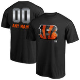 Personalized Midnight Mascot T-Shirt - Cincinnati Bengals