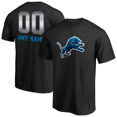 Personalized Midnight Mascot T-Shirt - Detroit Lions