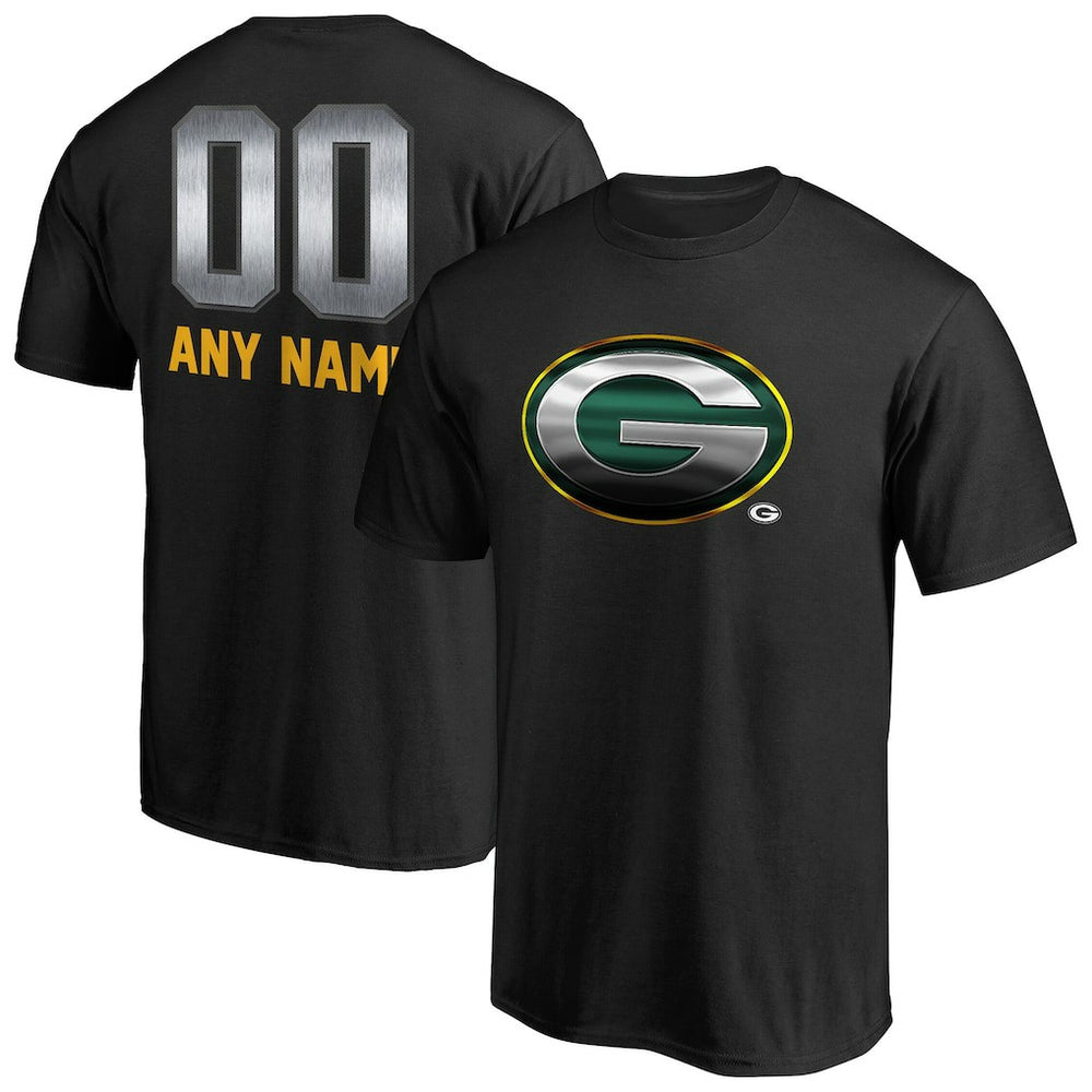Personalized Midnight Mascot T-Shirt - Green Bay Packers